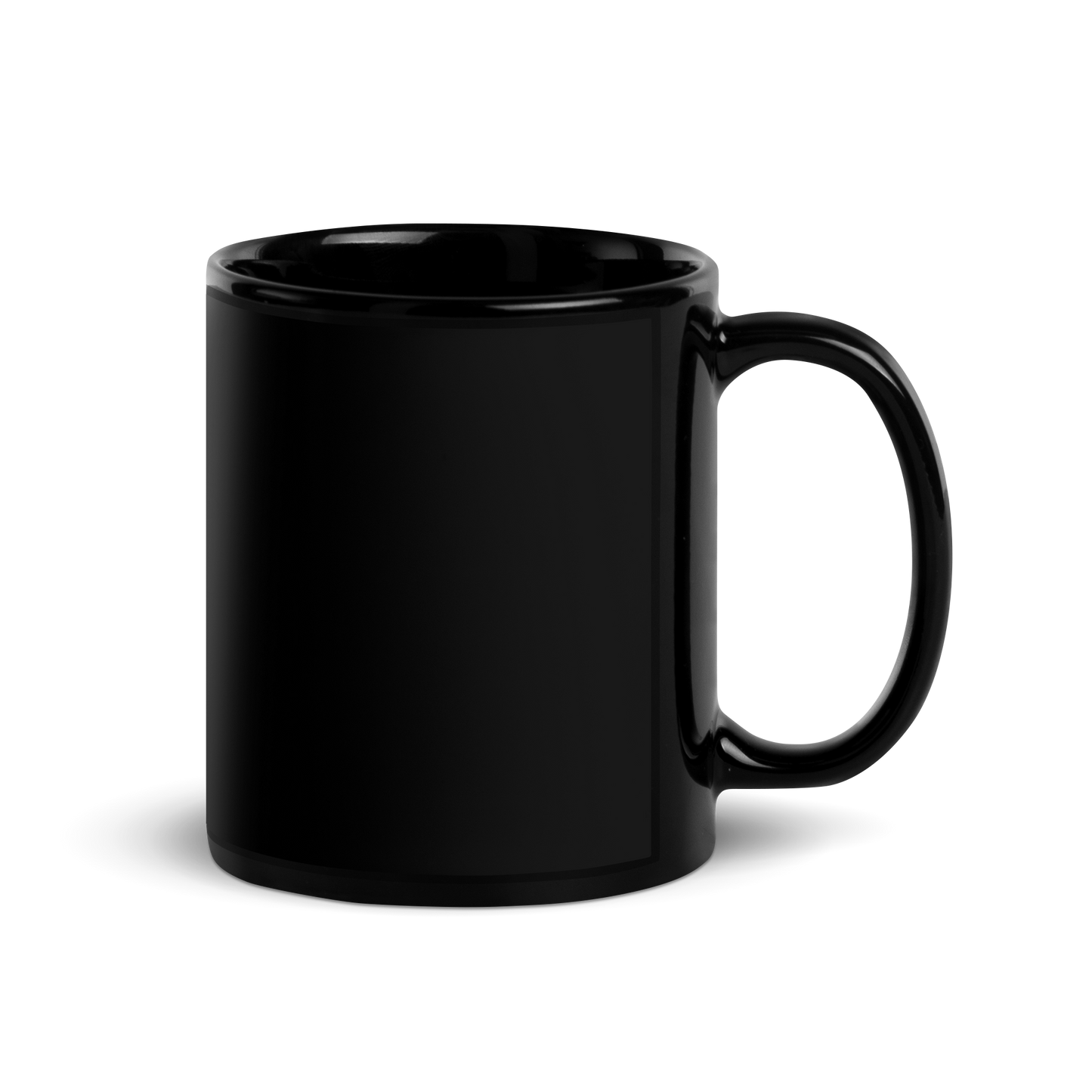 Mug brillant noir " créatif"